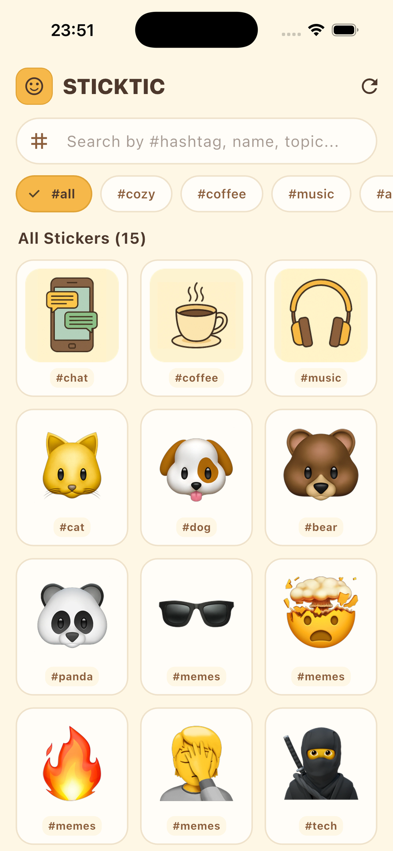 Stickers for every mood