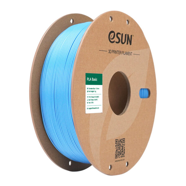 Esun pla basic 1.75mm 3d filament 1kg light blue
